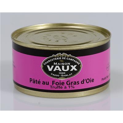 Pâté au foie gras d'oie truffé à 1%
